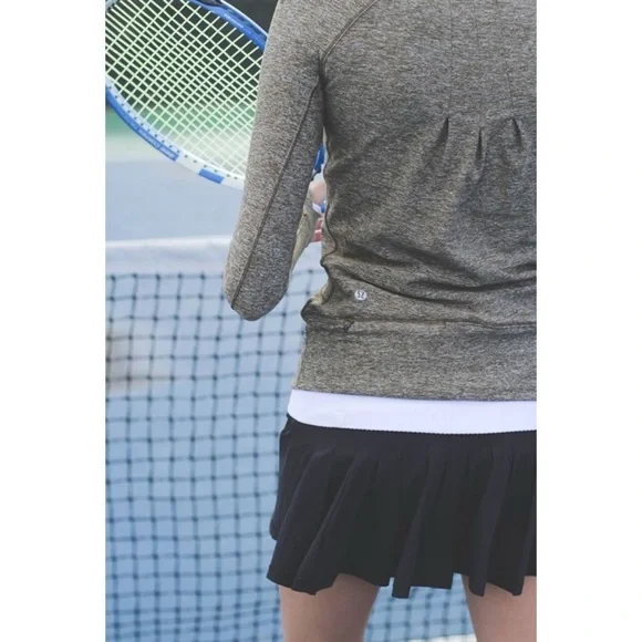 Lululemon Circuit Breaker Skirt Black 6 Tall - Picture 9 of 12